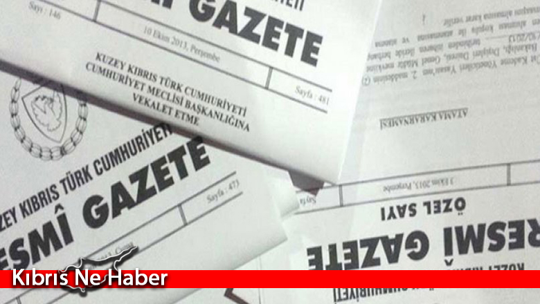 Bakanlar Kurulu kararları Resmi Gazete’de yayımlandı