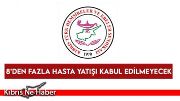 Hemşirelerin eylemi başladı: 8’den fazla hasta yatışı kabul edilmeyecek