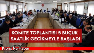 ‘Belediyeler Reformu’nun görüşüleceği Komite toplantısı 5 buçuk saatlik gecikmeyle başladı