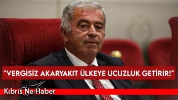 “Vergisiz Akaryakıt Ülkeye Ucuzluk Getirir!”