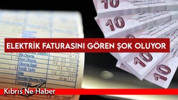 Elektrik faturasını gören şok oluyor