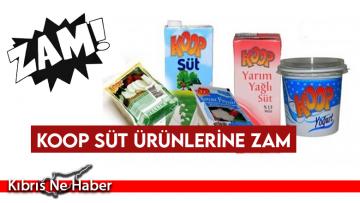 Süt ve süt ürünlerine zam