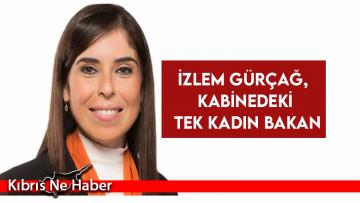 Sağlık Bakanı İzlem Gürçağ, kabinedeki tek kadın bakan