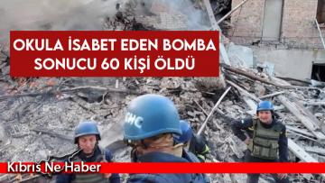 Okula isabet eden bomba sonucu 60 kişi öldü