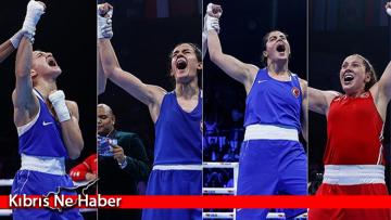 Milli boksörler Çakıroğlu, Akbaş, Sürmeneli ve Demir dünya şampiyonu oldu