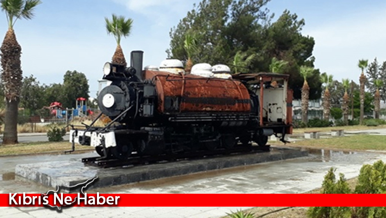 Güzelyurt’taki tarihi istasyon, bahçesinde trenle müze olarak hayat buluyor