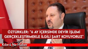 Öztürkler: Geçici bir yasadır ve yürürlükte 6 ay kalacaktır