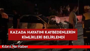 Lefkoşa-Girne yolunda ölümlü kaza!
