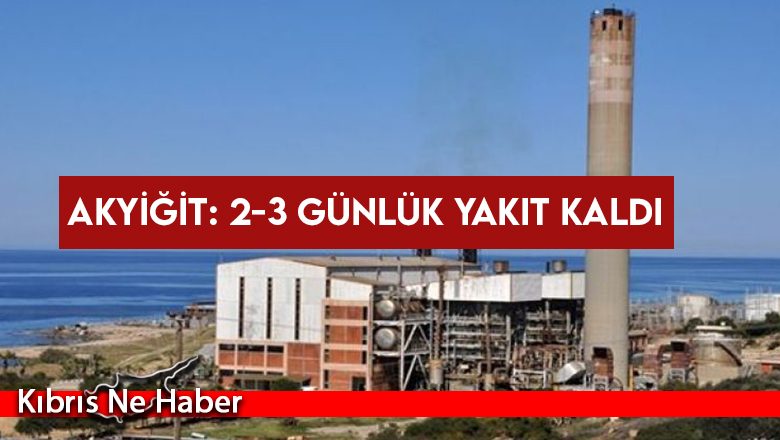 Akyiğit: Yakıt gemisi yarın adaya gelecek