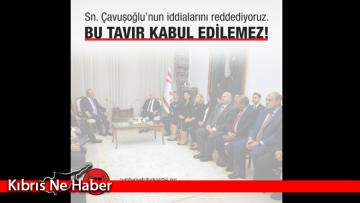 CTP’den Çavuşoğlu’na: Bu tavır kabul edilemez!