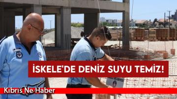 Sağlık Bakanlığı son raporunu açıkladı: İskele Belediyesi halk plajı deniz suyu temiz