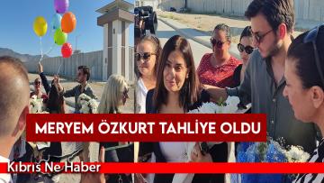 Meryem Özkurt tahliye oldu