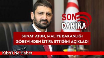 Sunat Atun, istifa etti!