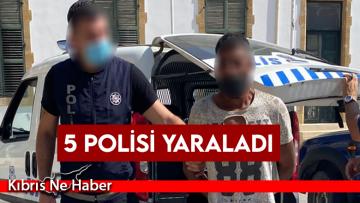 “Olay çıkardı, polisleri makasla yaraladı, tutuklandı”