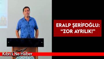 Eralp Şerifoğlu: Sevgili öğrencilerim, ülkenizin size çok ihtiyacı var