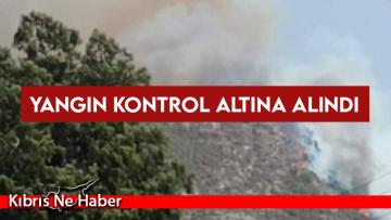Yeşilırmak’taki yangın kontrol altına alındı