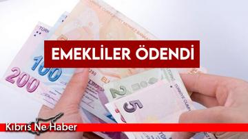 Emeklilerin maaş ödemeleri yapıldı