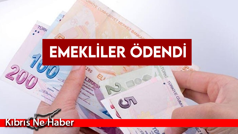 Emeklilerin maaş ödemeleri yapıldı