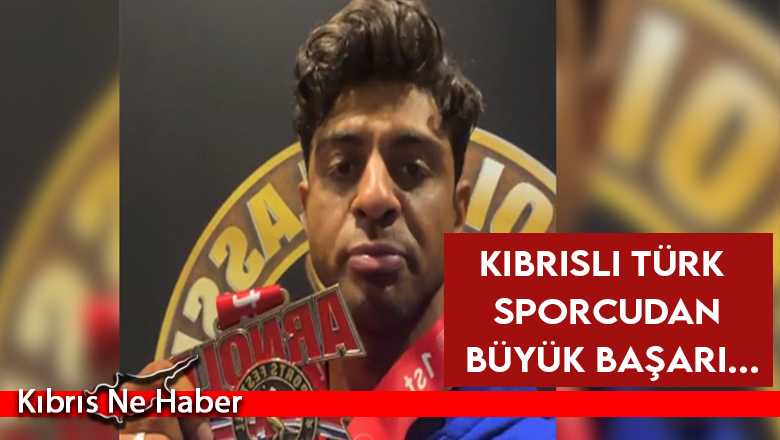 Kıbrıslı Türk sporcu Hamidi, Arnold Classic 2022’de şampiyon oldu