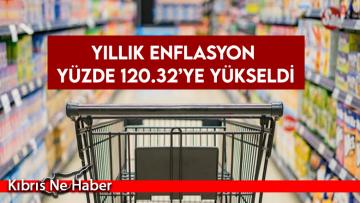 Yıllık enflasyon yüzde 120.32’ye yükseldi