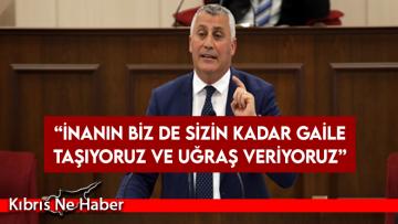 Olgun Amcaoğlu: İnanın biz de sizin kadar gaile taşıyoruz