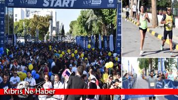 10. Lefkoşa Maratonu koşuldu