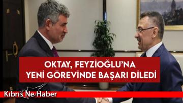 Oktay, Feyzioğlu’nu kabul etti