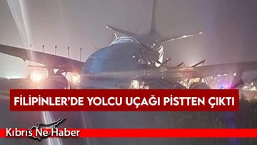 Filipinler’de yolcu uçağı pistten çıktı