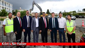 Girne- Alsancak yolunun 2’nci etabı başladı…Projenin maliyeti 36 milyon 660 bin TL