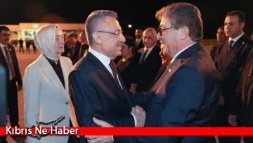 TC Cumhurbaşkanı Yardımcısı Oktay dün akşam KKTC’den ayrıldı