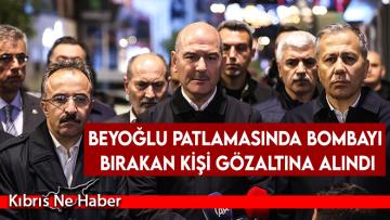 Beyoğlu patlamasında bombayı bırakan kişi gözaltına alındı