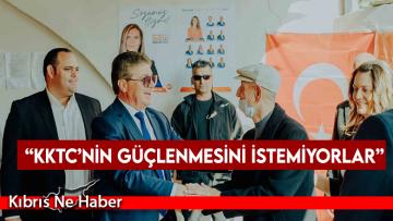 Üstel: KKTC’nin güçlenmesini istemiyorlar