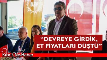 Üstel: “Mesarya’da sulu tarıma geçilecek”