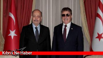 Başbakan Üstel, TC Çalışma ve Sosyal Güvenlik Bakanı Vedat Bilgin’i kabul etti