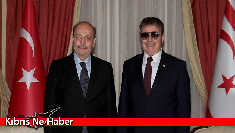 Başbakan Üstel, TC Çalışma ve Sosyal Güvenlik Bakanı Vedat Bilgin’i kabul etti