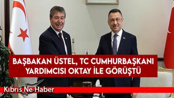 Üstel TC Cumhurbaşkanı Yardımcısı Oktay ile görüştü