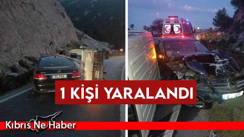 Dağyolu’nda kaza