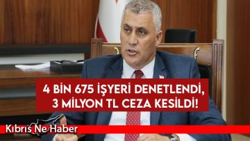 Ekonomi ve Enerji Bakanı Amcaoğlu, 2022 yılında 4 bin 675 işyerini denetlediklerini açıkladı