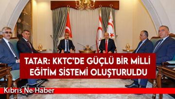 “Türkiye Cumhuriyeti’nin eğitim imkânlarından yararlanabilmek, KKTC’nin en büyük gücüdür”