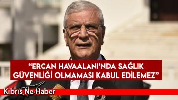 “Ercan’da ambulans ve sağlık hizmeti bulundurmak yasal zorunluluk”