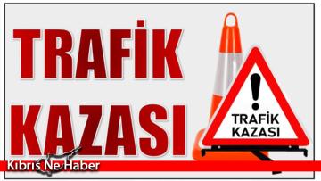 Alkollü sürücü, bariyere çarptı!