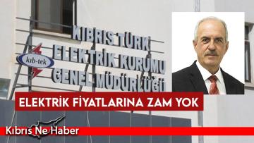KIB-TEK Yönetim Kurulu Başkanı Paşa: Elektrik fiyatlarına zam yok