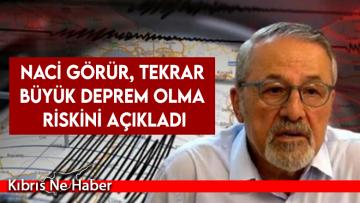 Naci Görür, tekrar büyük deprem olma riskini açıkladı