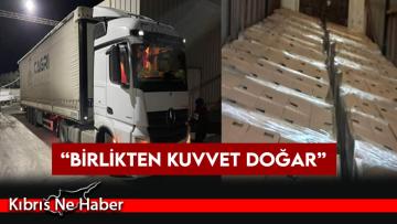 Erdem: Afet Bölgesine süt ve hellim yolluyoruz