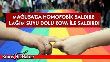 Mağusa’da homofobik saldırı!