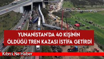 Yunanistan’da 40 kişinin öldüğü tren kazası istifa getirdi