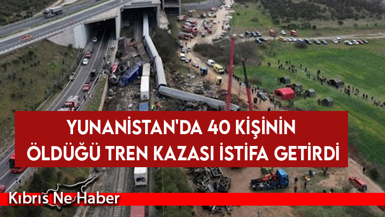 Yunanistan’da 40 kişinin öldüğü tren kazası istifa getirdi