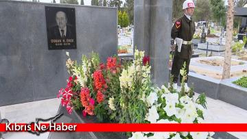 Merhum Başbakan Osman Örek ölümünün 24. yılında törenle anıldı