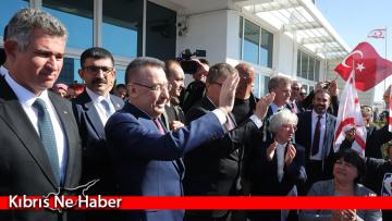 Fuat Oktay, KKTC’deki temaslarını tamamlayarak ayrıldı