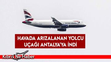 Havada arızalanan yolcu uçağı Antalya’ya indi